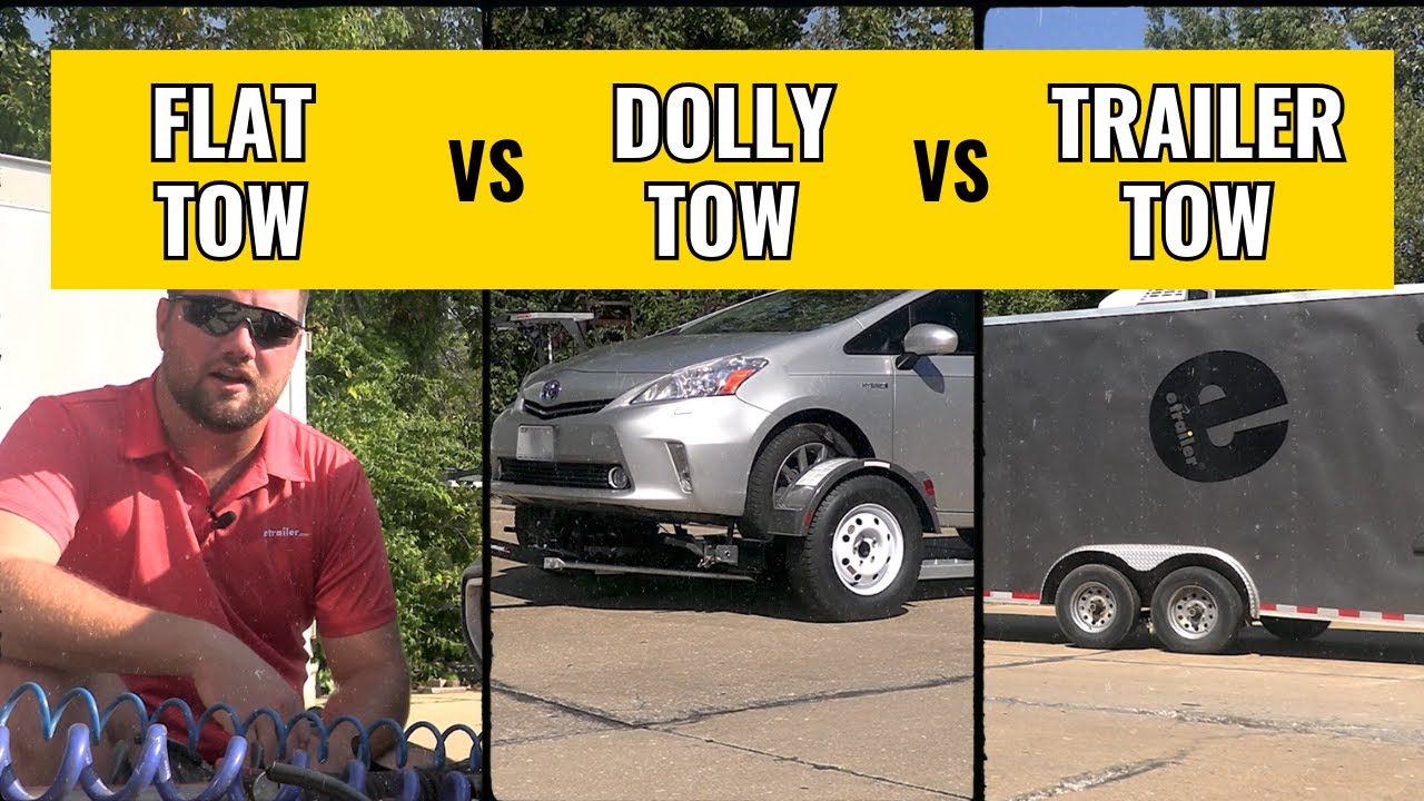 Flat Tow, Dolly or Trailer: What You Need To Know Before You Tow Your Car