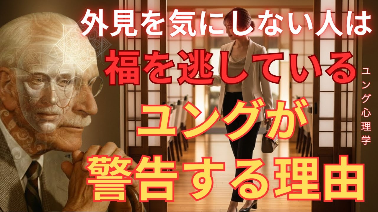 【驚愕】毎日おしゃれをする人だけが「福」を受け取れる｜外見は魂の器である｜カール・ユング「ユング心理学」「無意識」「元型」「影」