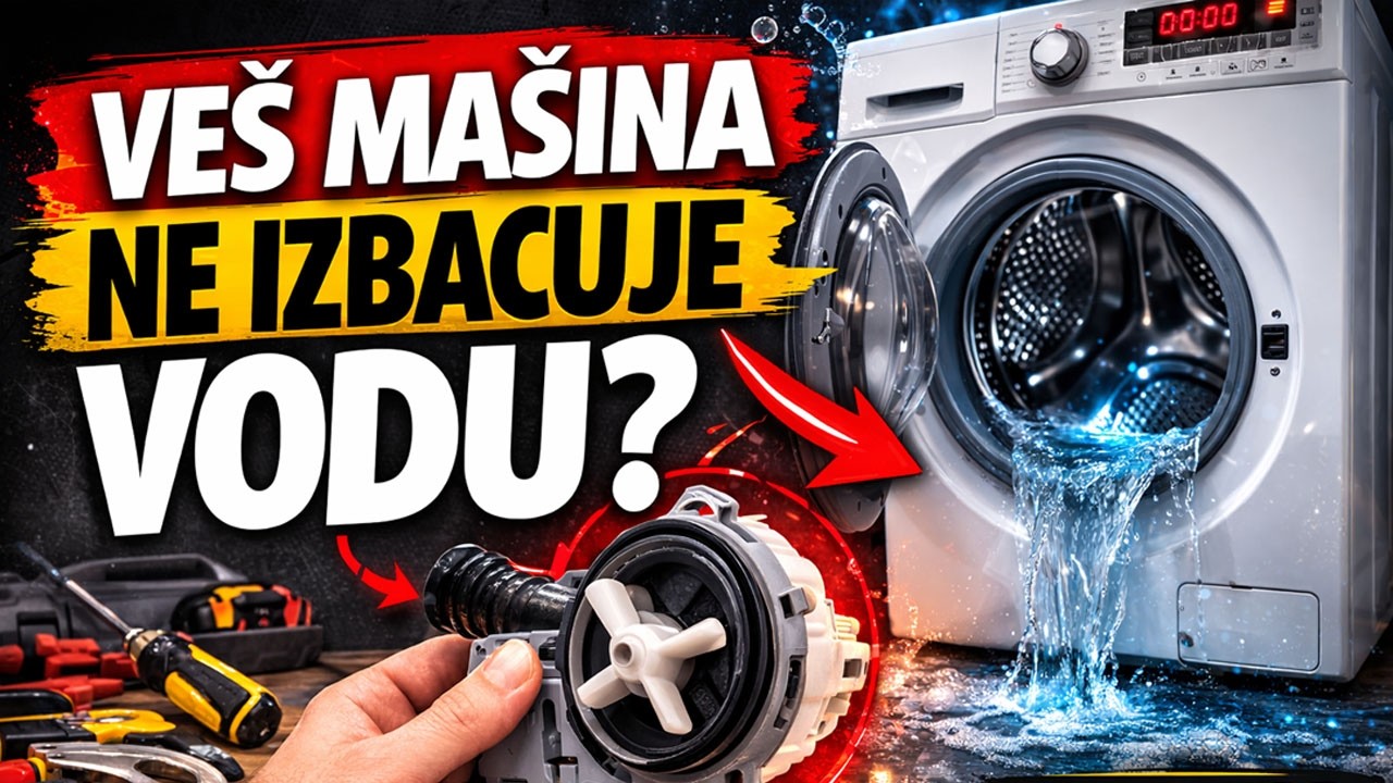 Ves masina ne izbacuje vodu