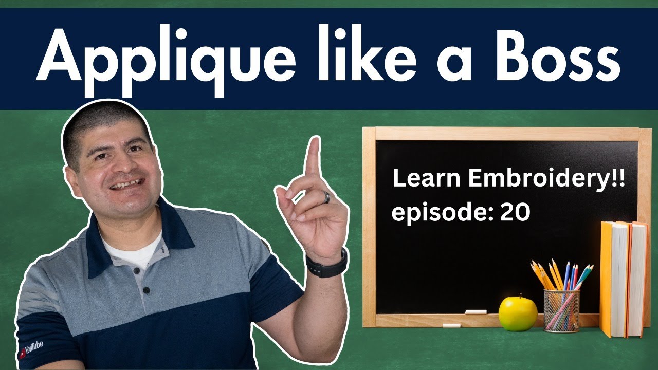 Applique Like a Boss! Embroidery Class (2024 ep:20)