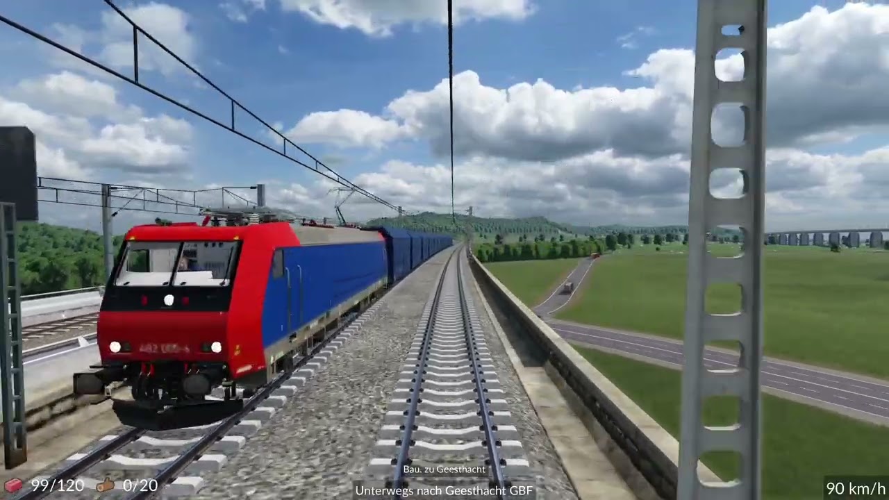 Güterzug mitfahrt 2. Transport fever 2 