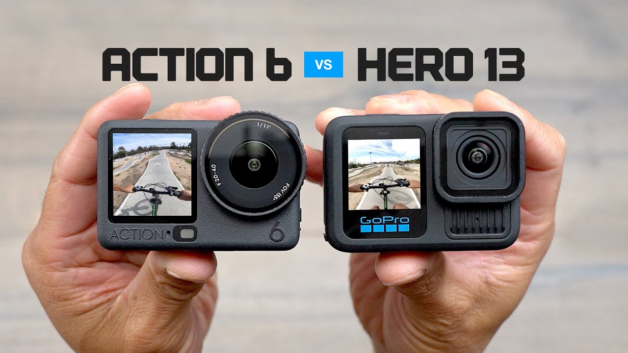 DJI Osmo Action 6 против GoPro Hero 13