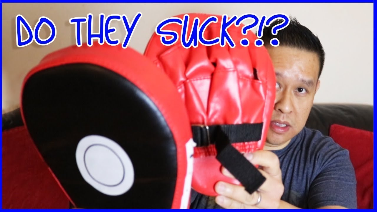 Does it suck? Cheap Boxing Focus Punch Pad Mitts - Long Term Review - Amature Beginner