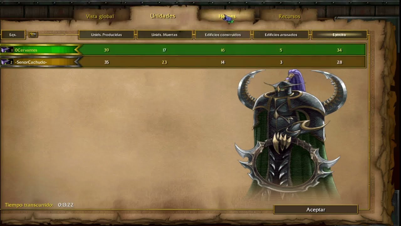 WC3 | 0Cervantes (ELF) VS -SenorCachudo- (ELF) | MIRROR GAME LA MEJOR ESTRATEGIA GANA