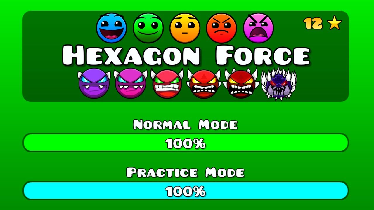 Hexagon Force in Every Difficulty