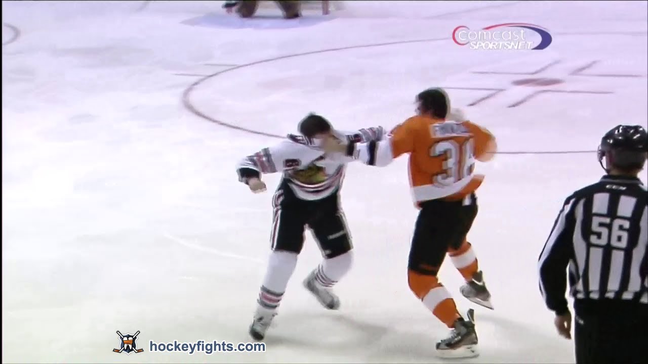 Andrew Shaw vs Zac Rinaldo Jan 5, 2012