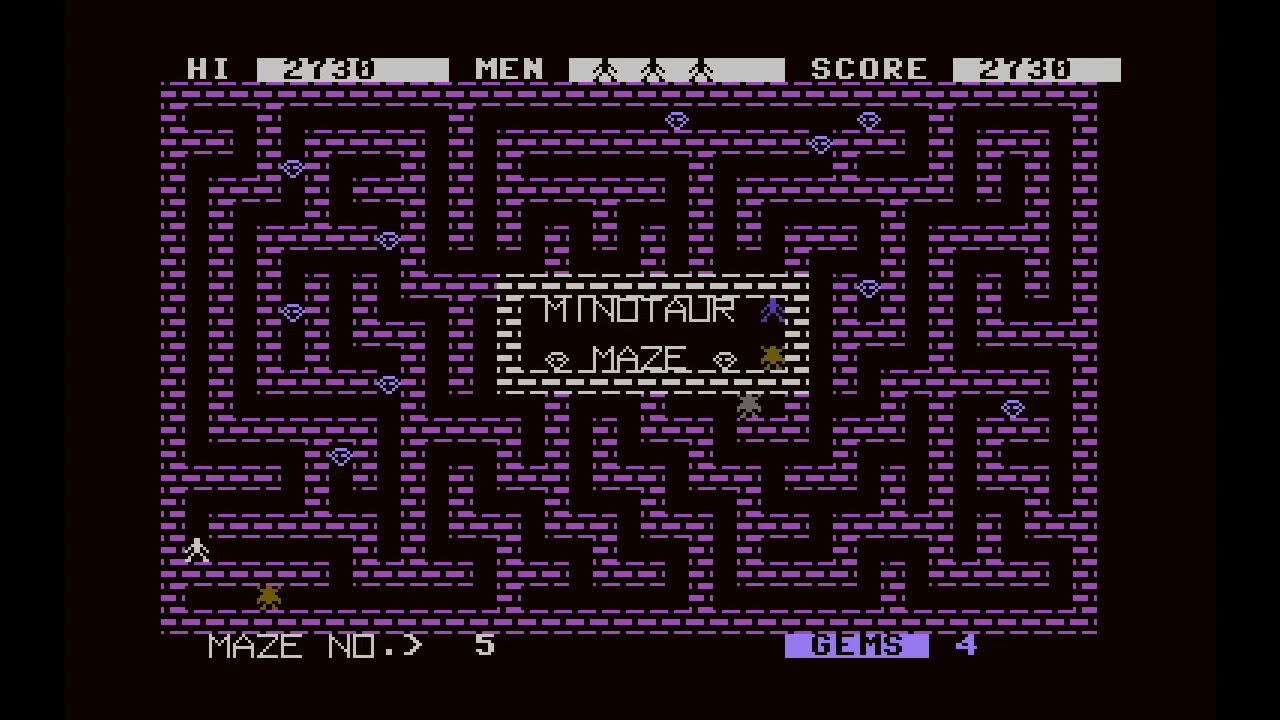 Minotaur Maze (1986) - C64 Longplay