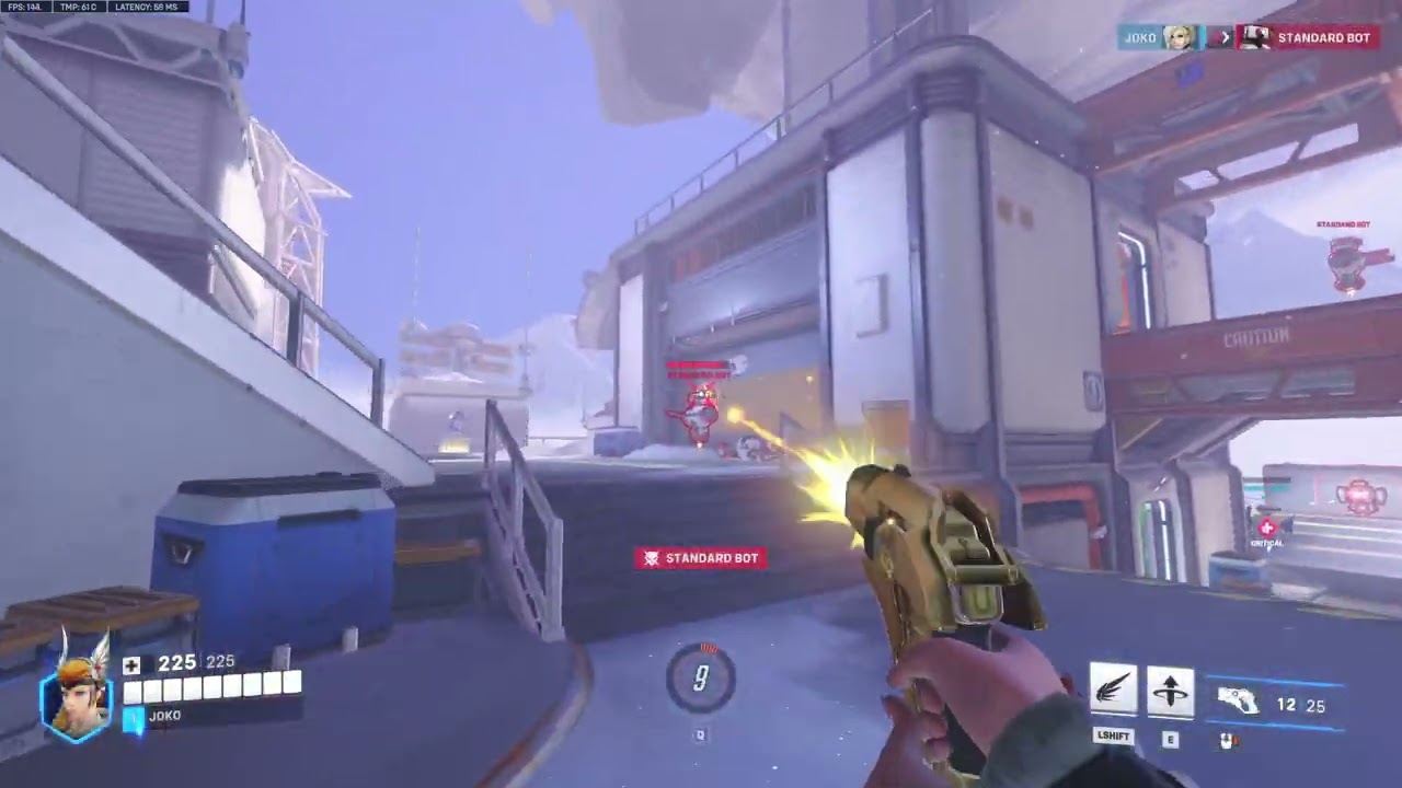 Overwatch 2 - Practice Range Individual Heroes, Mercy