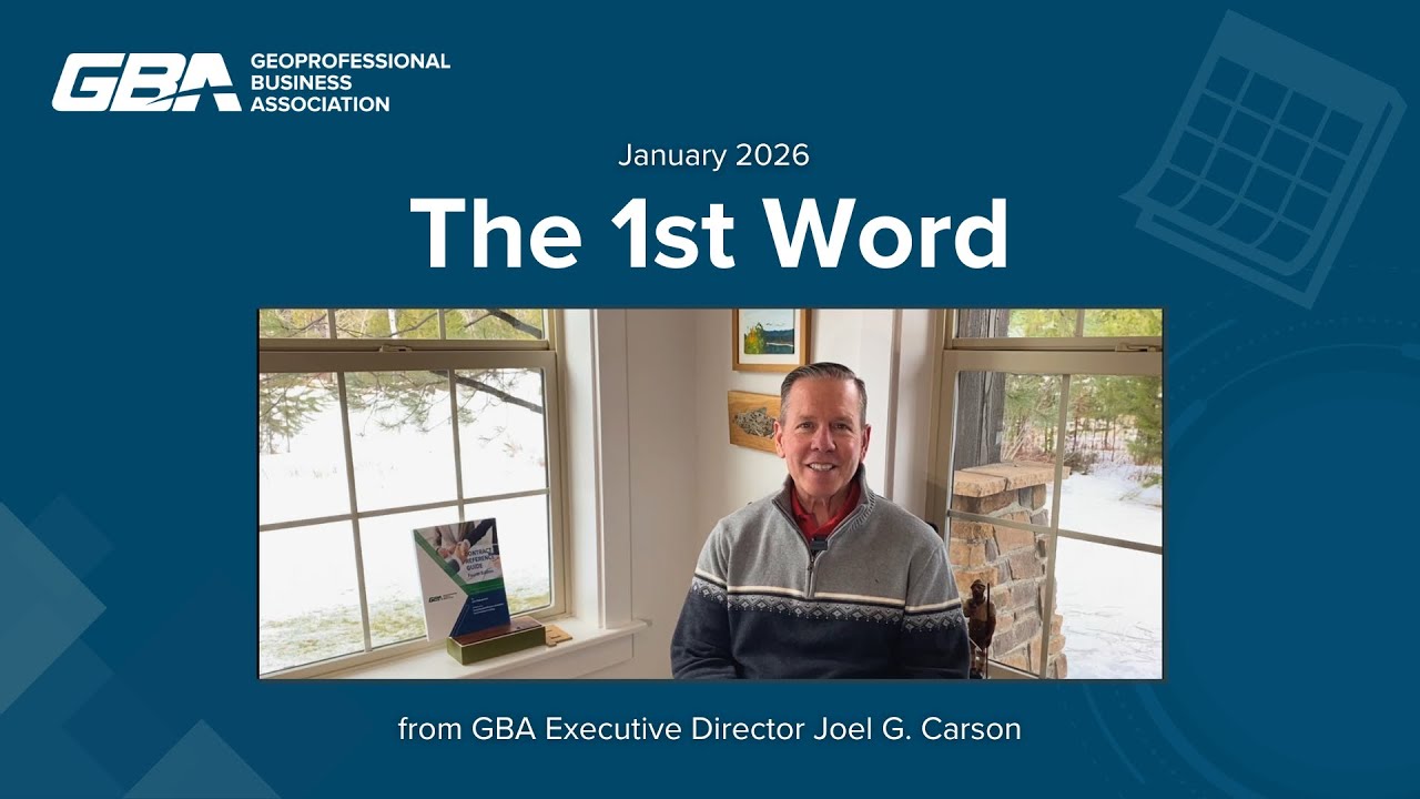 GBA 1st Word - January 2026