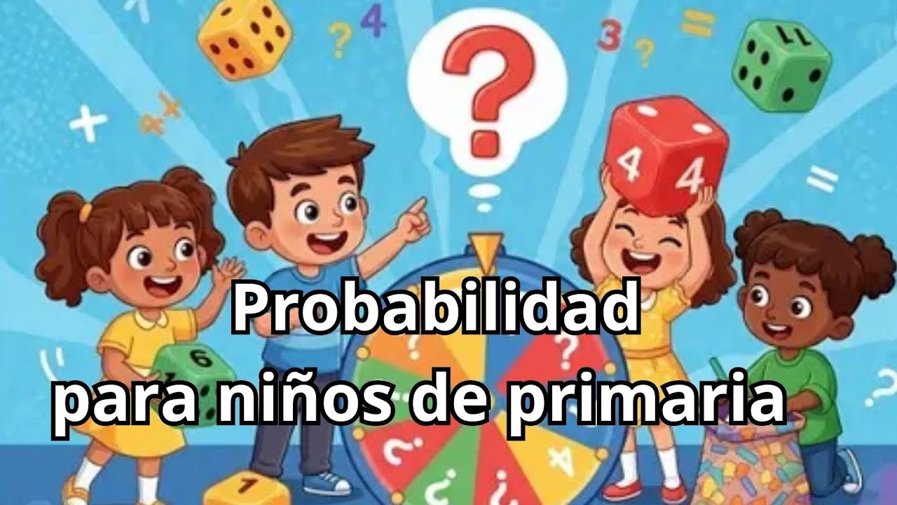 🎲 Probabilidad para niños de primaria | Aprende matemáticas jugando con ejemplos fáciles