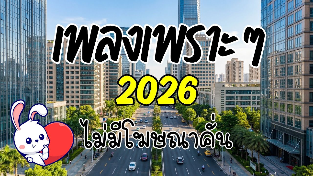 รวมเพลงเพราะๆ ฟังสบาย 2026 [Vol.02] 🎧 ฟังยาวๆ ต่อเนื่อง 🎸(ไม่มีโฆษณาคั่น) | กระต่ายอ้วน ชวนฟัง 🐰