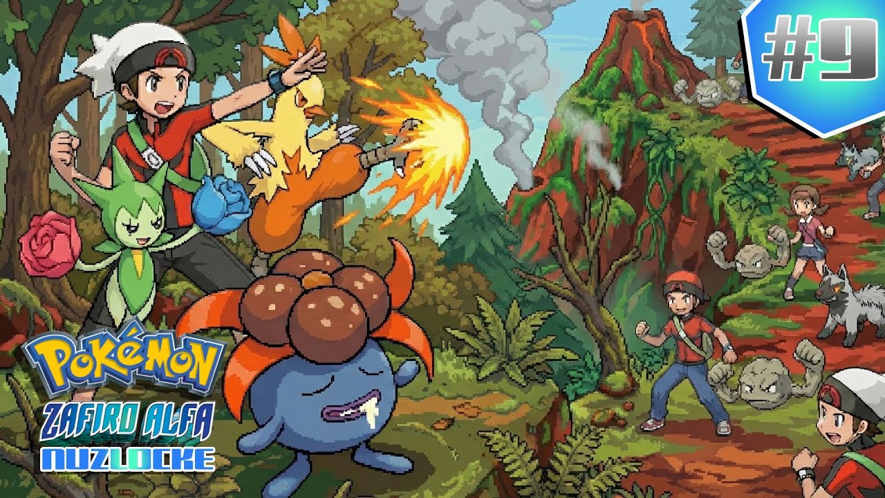 Zafiro Alfa Nuzlocke #9 | NO edite esto pero fue INCREIBLE