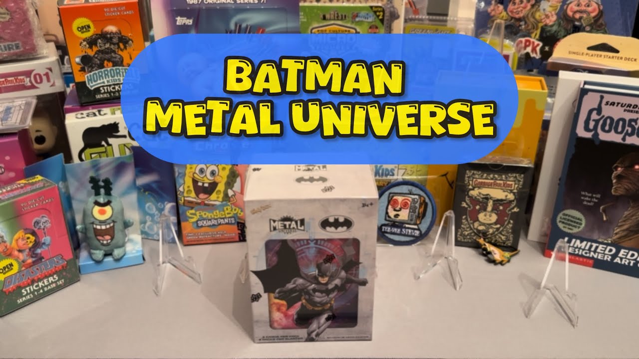 Skybox Batman Metal Universe Blaster Box Opening! 