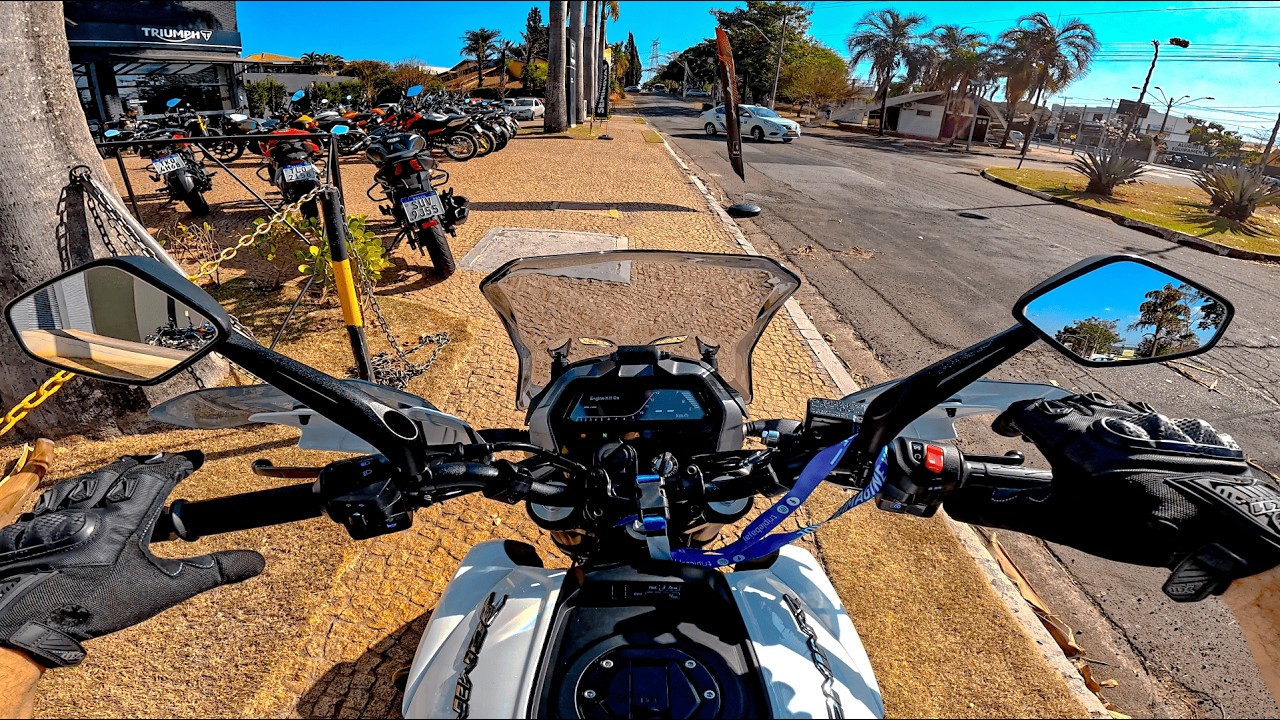 4k | 🏍️ SAINDO DA CONCESSION&Aacute;RIA DE DOMINAR 400 ZERO KM 2025 - MOTOTV - Primeiras Impress&otilde;es!!
