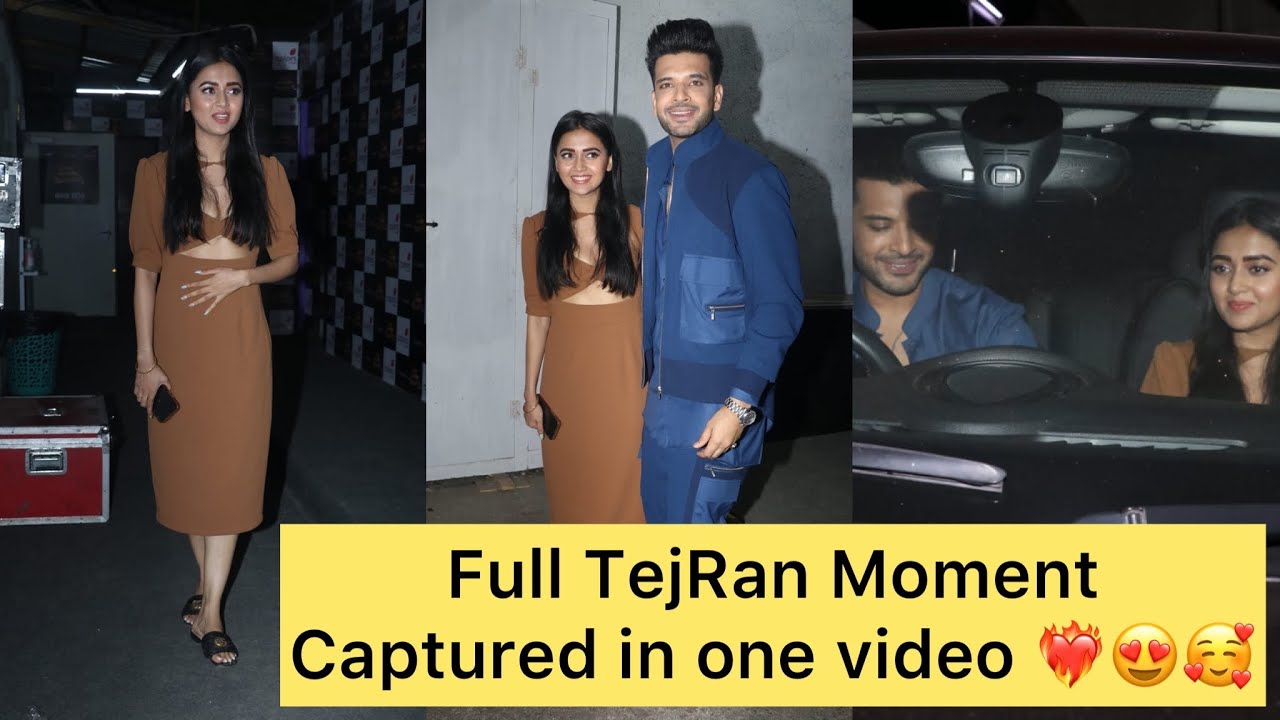 TejRan Full HD Video - Tejasswi Comes On Dance Deewane Junior Set To Go for long drive with karan