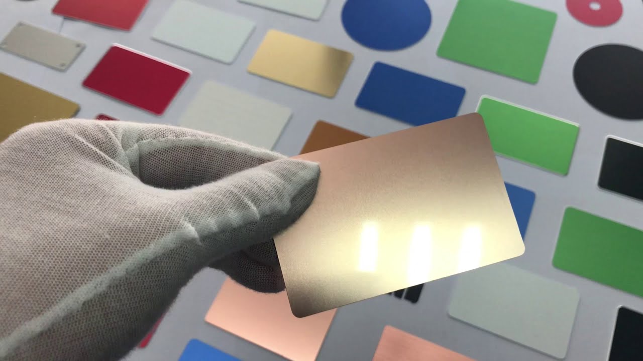 Gold business card design | Foison Metal