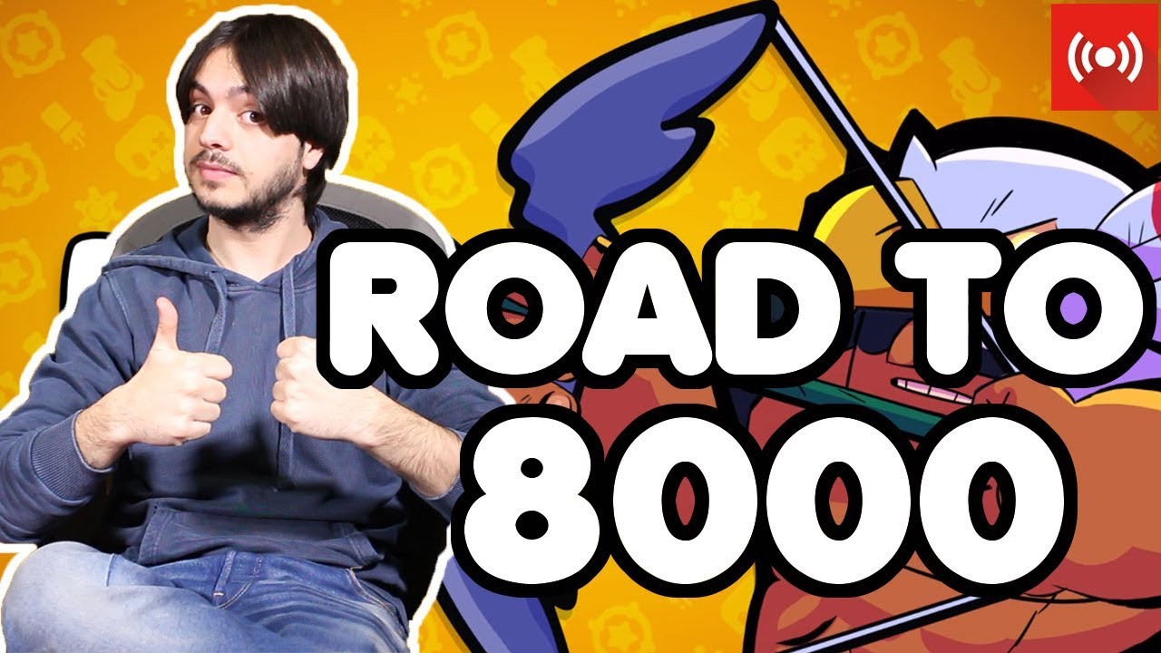 ROAD TO 8000! POSTI LIBERI NEL CLAN!!! - BRAWL STARS - ITA