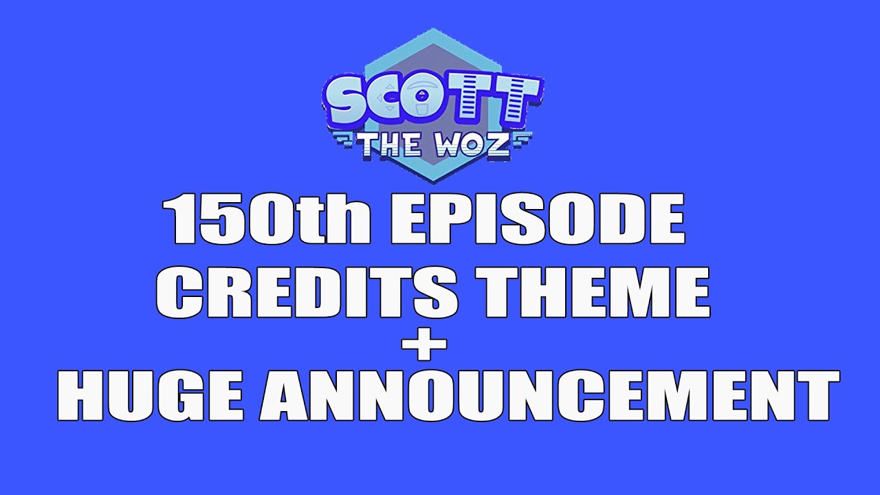 Scott the Woz It's a Bargain Bin Christmas Credits Theme + Huge Announcement
