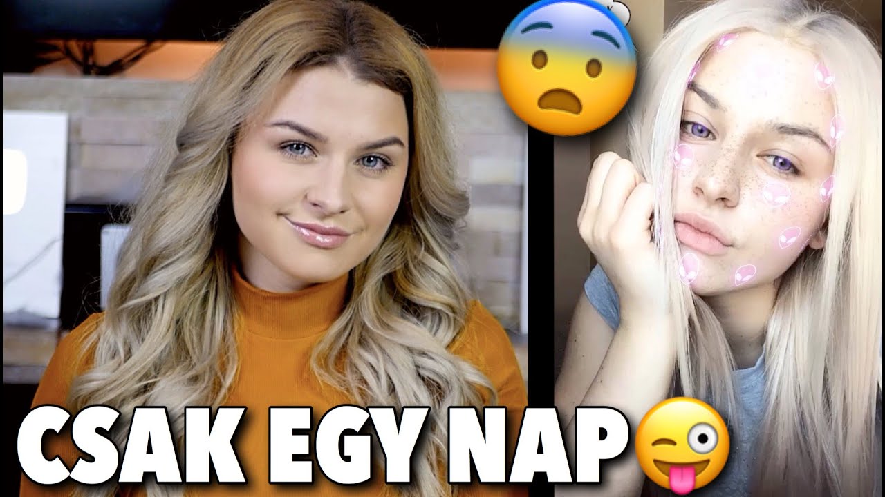 HOGYAN LEGYÉL EGY NAP ALATT PLATINA SZŐKE 😍