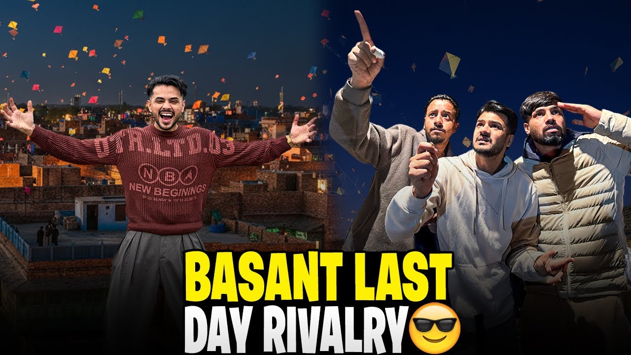 Basant Final Day Par Zulqarnain Ki Team Se Mukable Hogeya 😎 