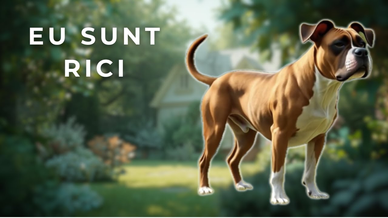 Câinele 🐶  Eu sunt Rici | Cântec pentru copii
