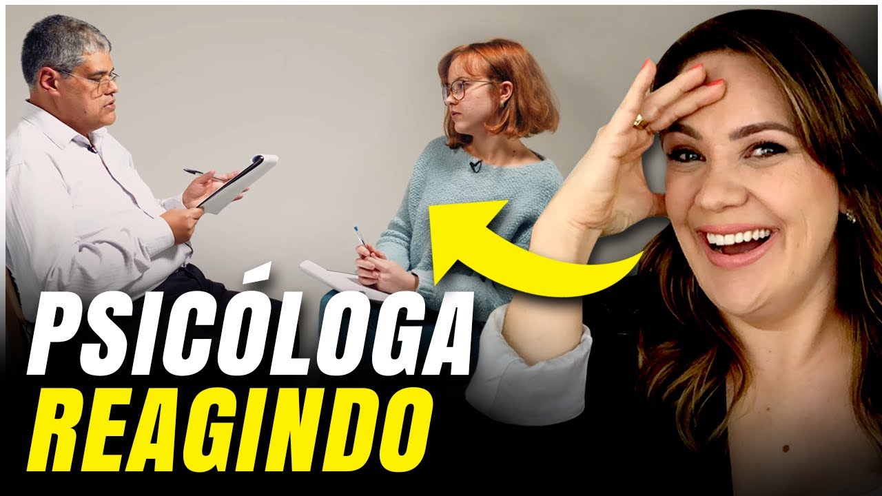 PSICÓLOGA REAGINDO ao COACH QUÂNTICO E A PSICÓLOGA