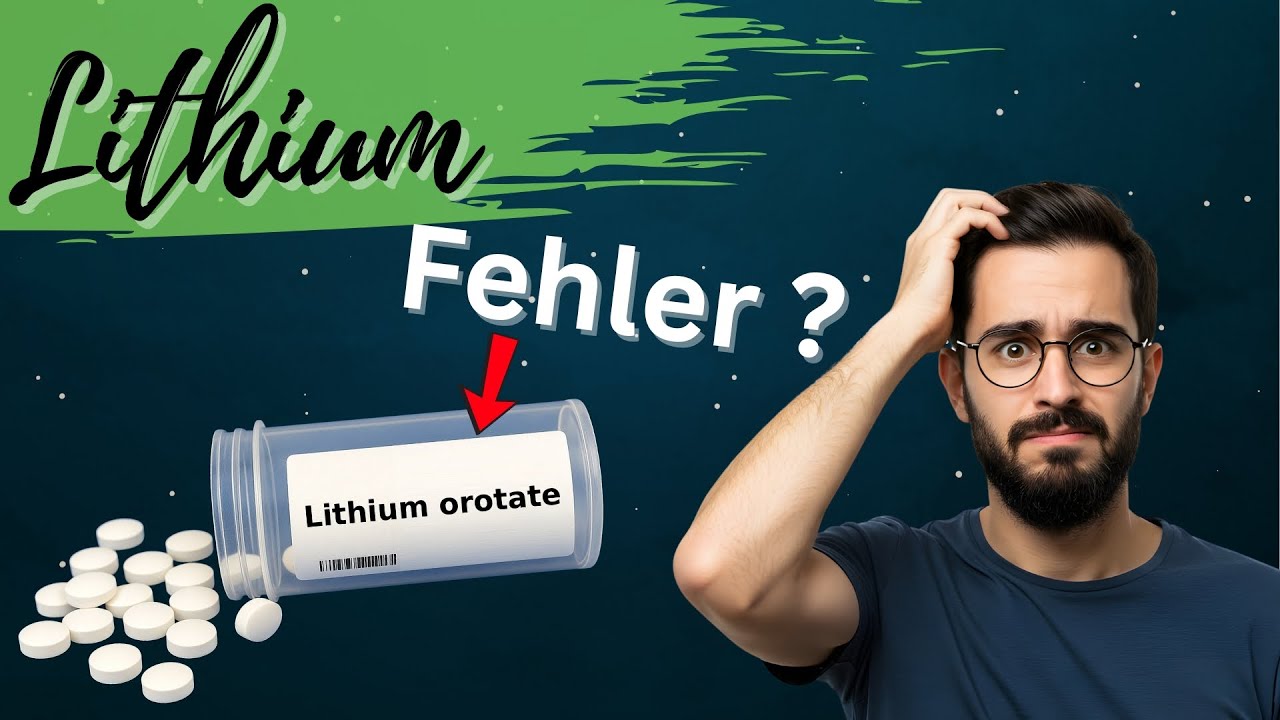 Lithium: Mach niemals diesen Fehler❗ 39er Puls durch zu hohe Dosierung?