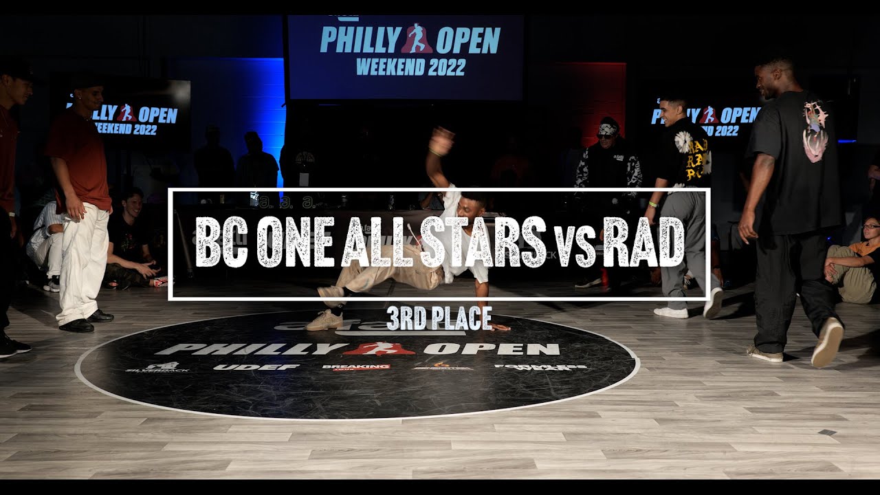 BC One All Stars vs RAD [3rd place battle] // stance // a.fatti PHILLY OPEN X PRO BREAKING TOUR