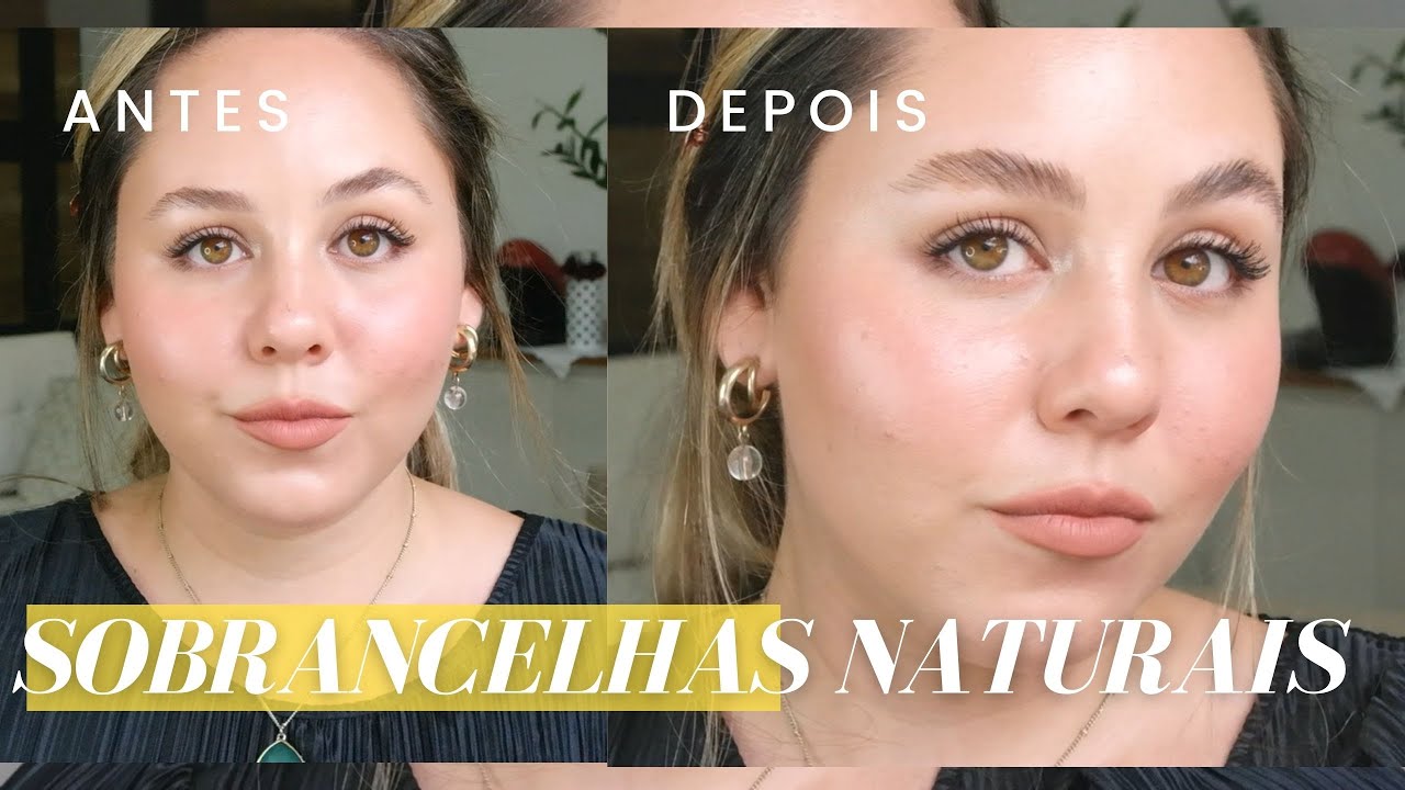 SOBRANCELHAS NATURAIS COM EFEITO BROW LAMINATION