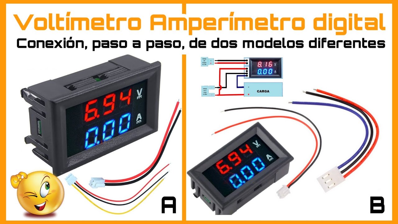 CÓMO INSTALAR UN VOLTÍMETRO-AMPERÍMETRO DIGITAL | DOS MODELOS DIFERENTES