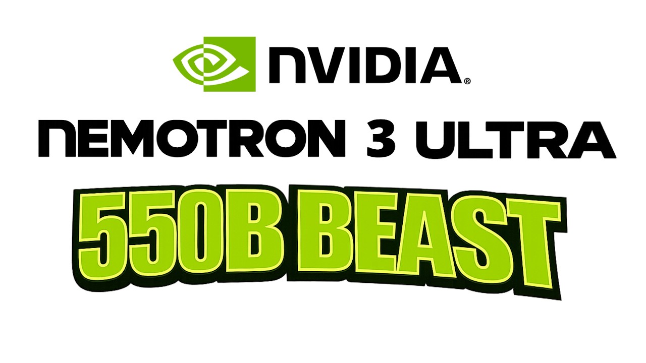 Nemotron 3 Ultra: открытая модель NVIDIA на 550 млрд параметров