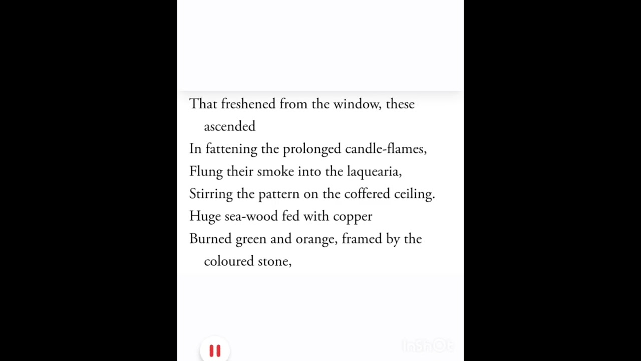 The waste land by t.s.eliot | section-2 
