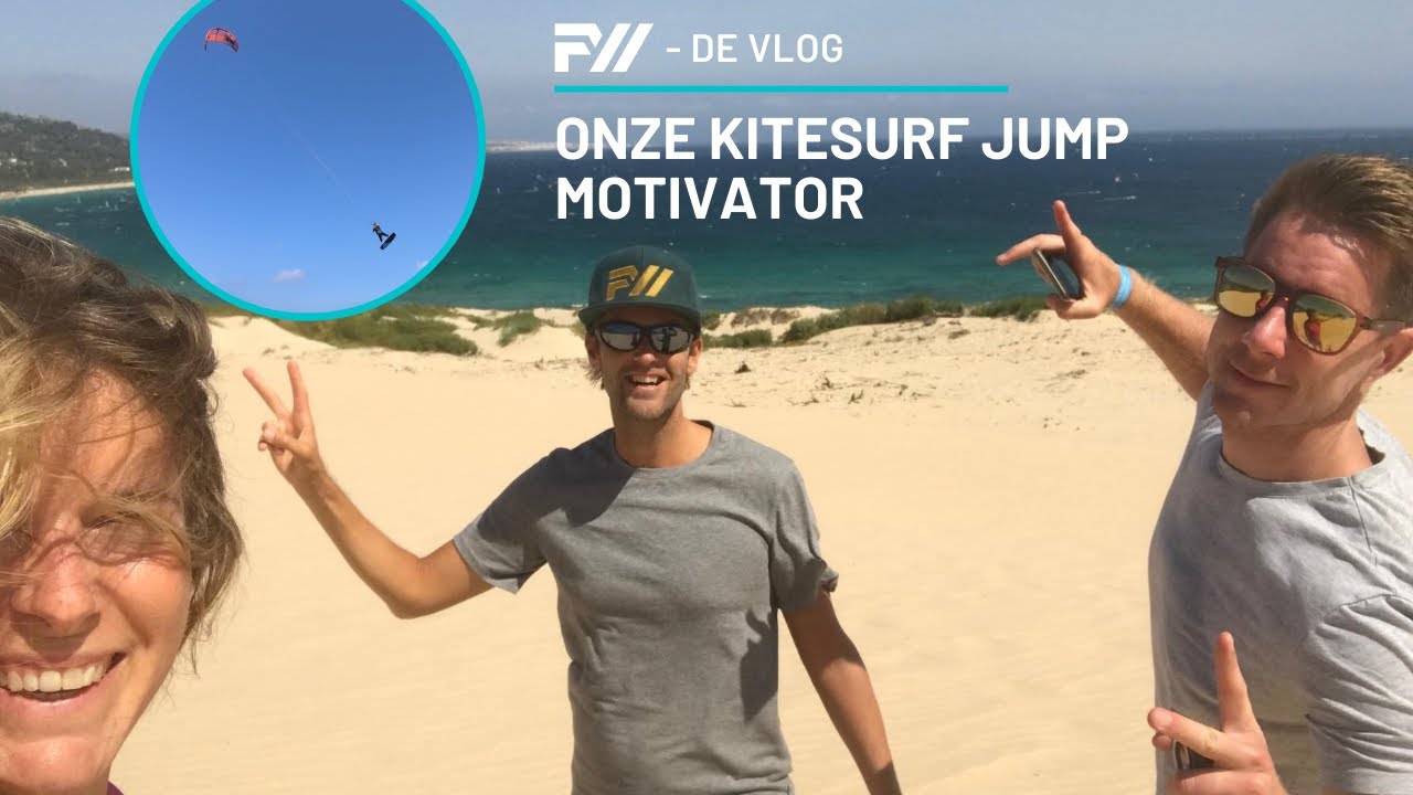 #3 - MET ONZE JUMP MOTIVATOR NAAR 3 KITE SPOTS IN TARIFA | Follow Your Wind DE VLOG - Nicole & Stijn