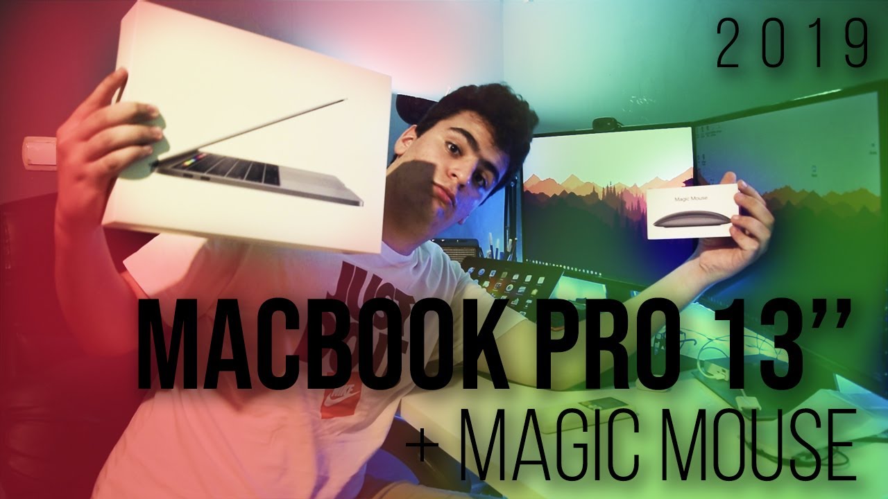 MacBook Pro 13 inch 2019 +Magic Mouse | Unboxing #2 | Iraklis Bozios