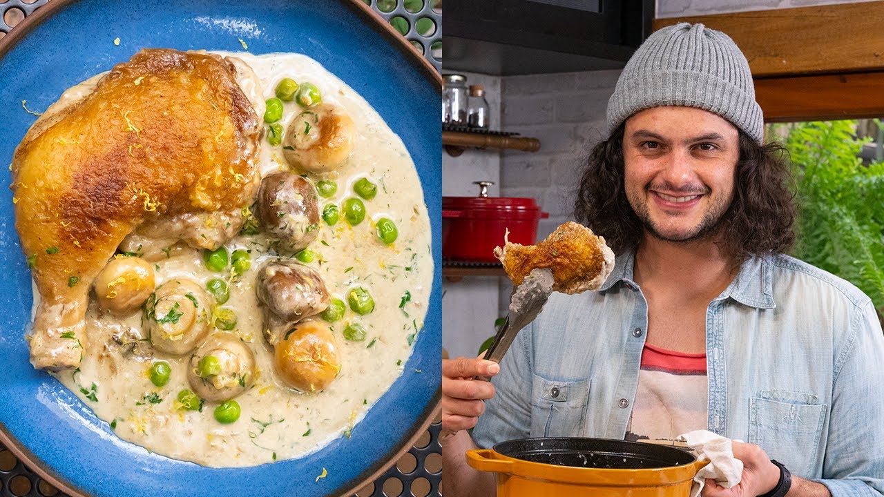 O VERDADEIRO FRICASSÊ DE FRANGO | Temporada de Inverno | Mohamad Hindi