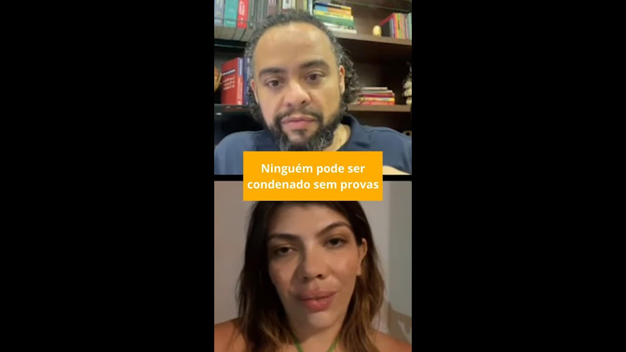 Ningu&eacute;m pode ser condenado sem provas incontest&aacute;veis - Corte da Live com a Dra. Aline Hoffmann #4
