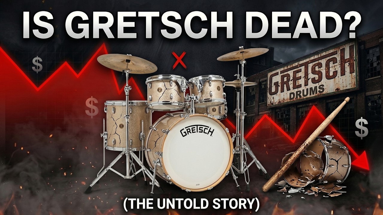 Why Gretsch Drums Nearly Disappeared Forever
