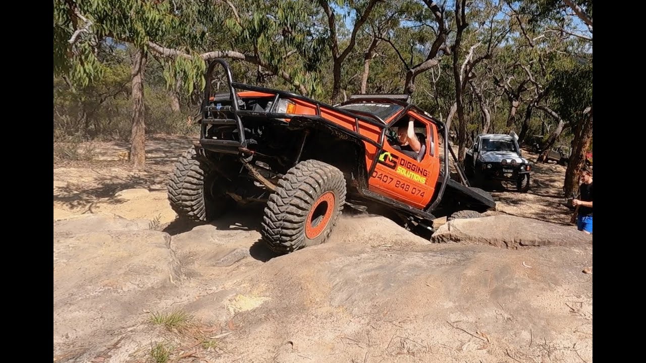 Offroad action Toyota Nissan Suzuki Comp trucks out 4wding Wheeny creek trail colo river run part 3