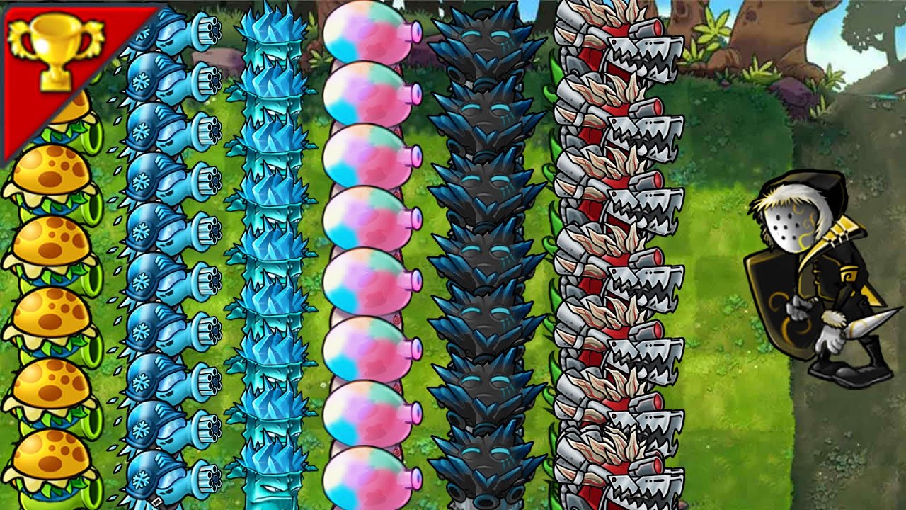Ultimate Plants VS 999Zombies-------Plants vs Zombies