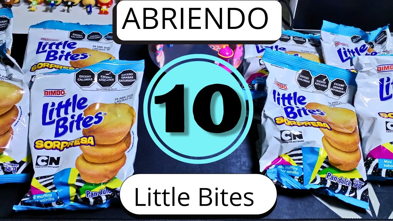 Abriendo 10 Little Bites, nos salió Mojo Jojo🧐