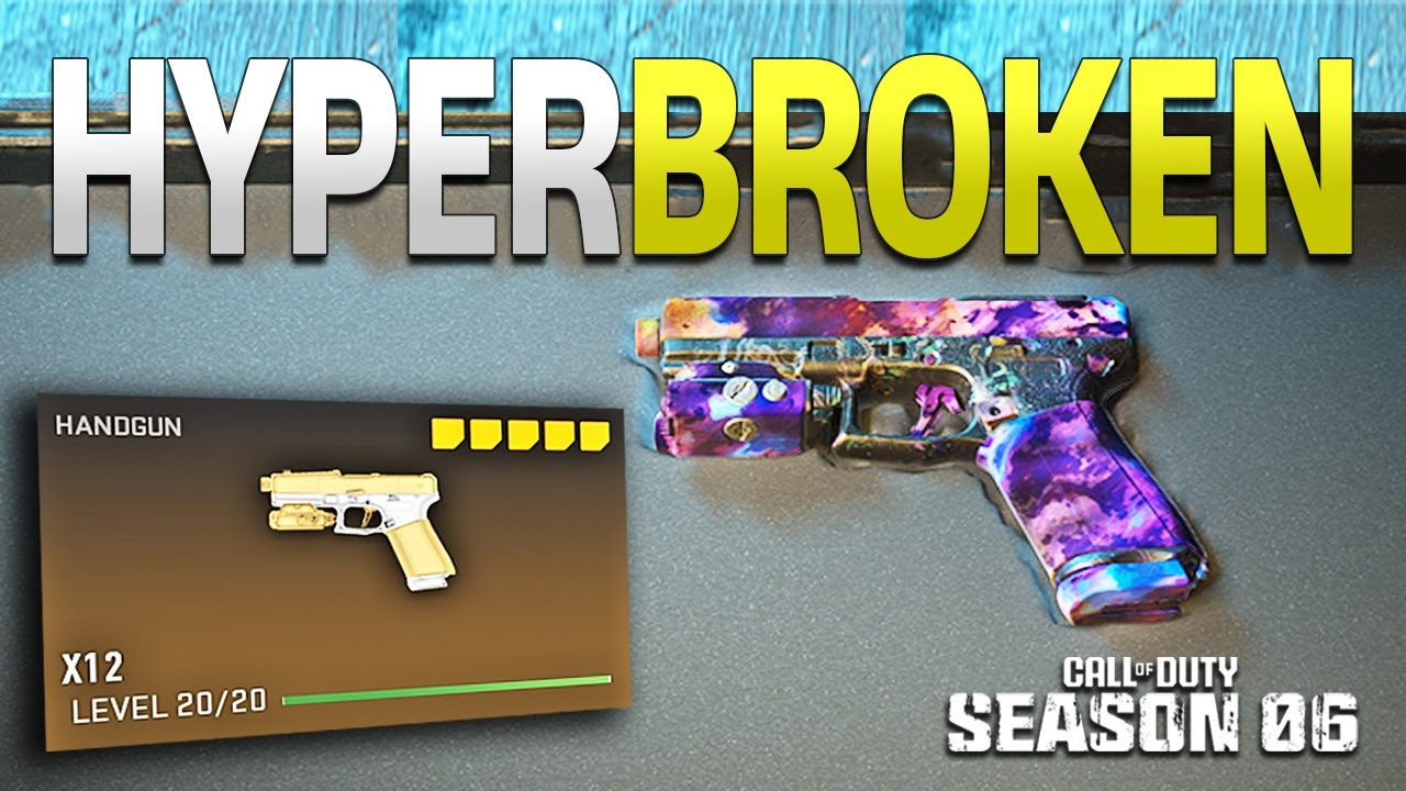 this HYPERBROKEN X12 is the #1 PISTOL CLASS SETUP in WARZONE 2