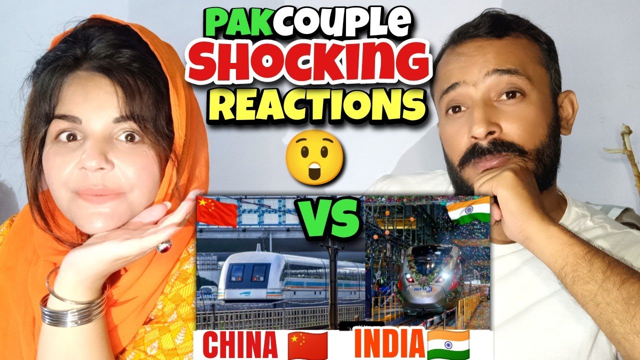 INDIAN RAILWAYS Vs CHINESE RAILWAYS Comparison in 2024 | Couple Reactions | india vs china
