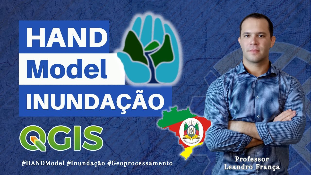 HAND Model para mapear áreas suscetíveis a inundação