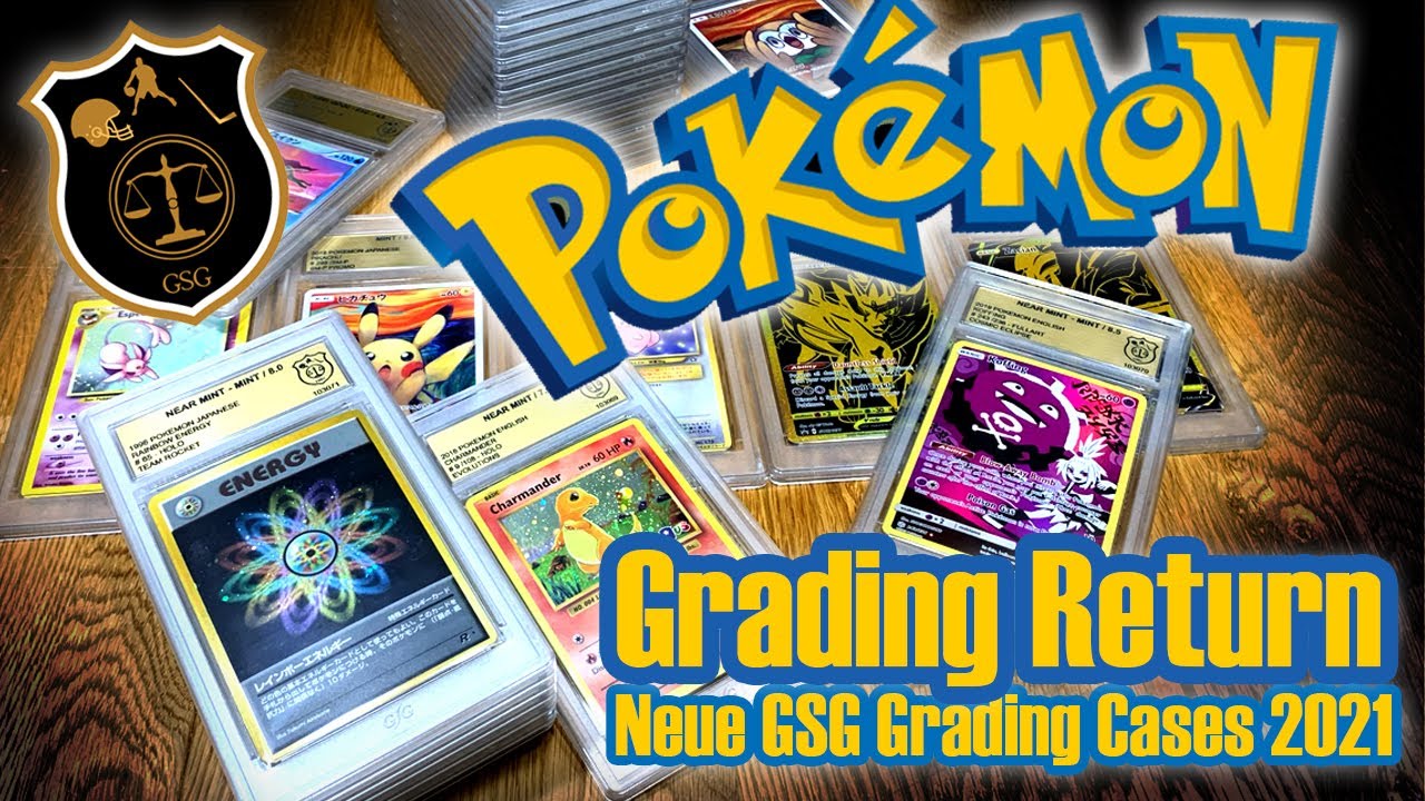 (4k) Gold Standard Grading Return - Neue GSG Cases 2021 für meine Pokemon Karten: Meine Erfahrungen