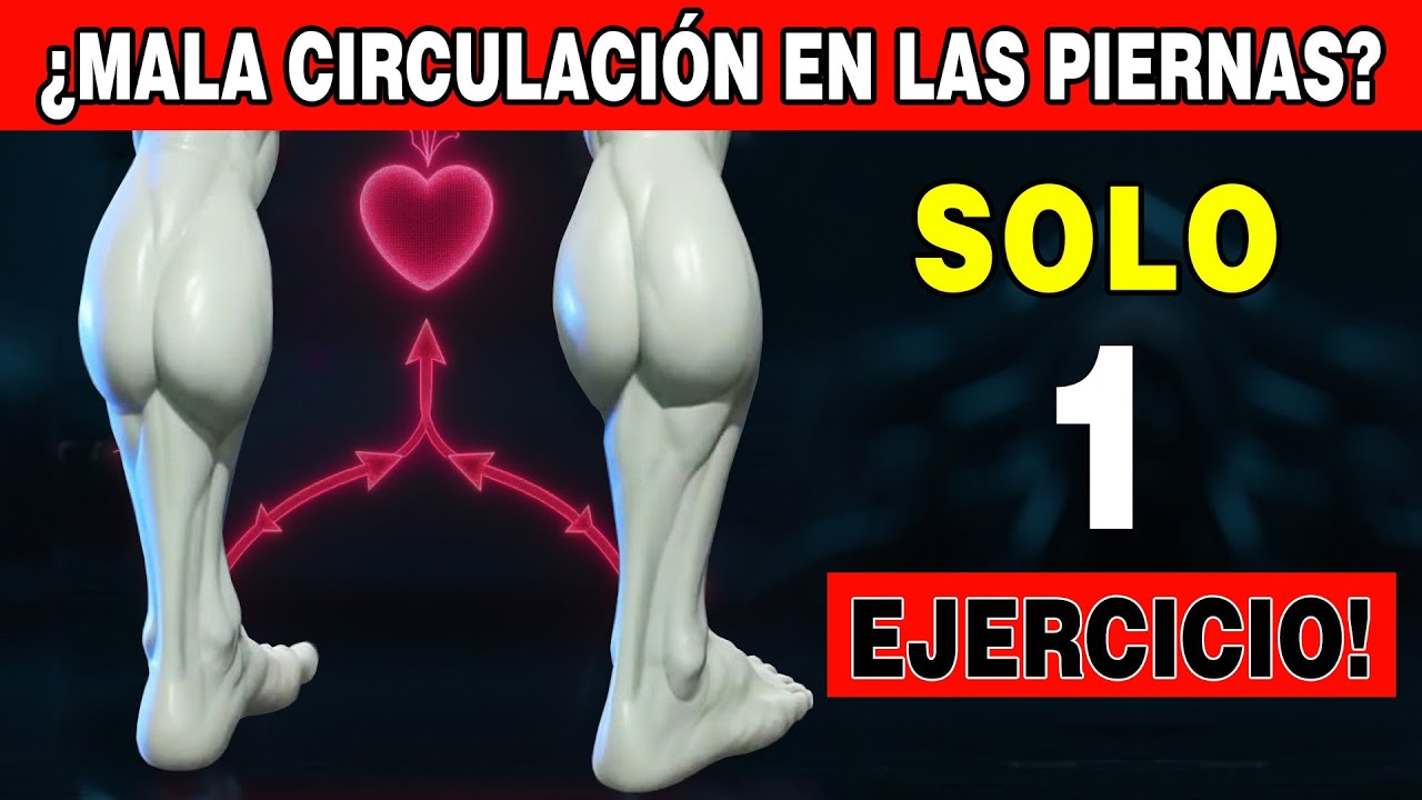 ¿Tienes más de 50? Haz ESTE ejercicio para la mala circulación en las piernas | Bienestar Sénior