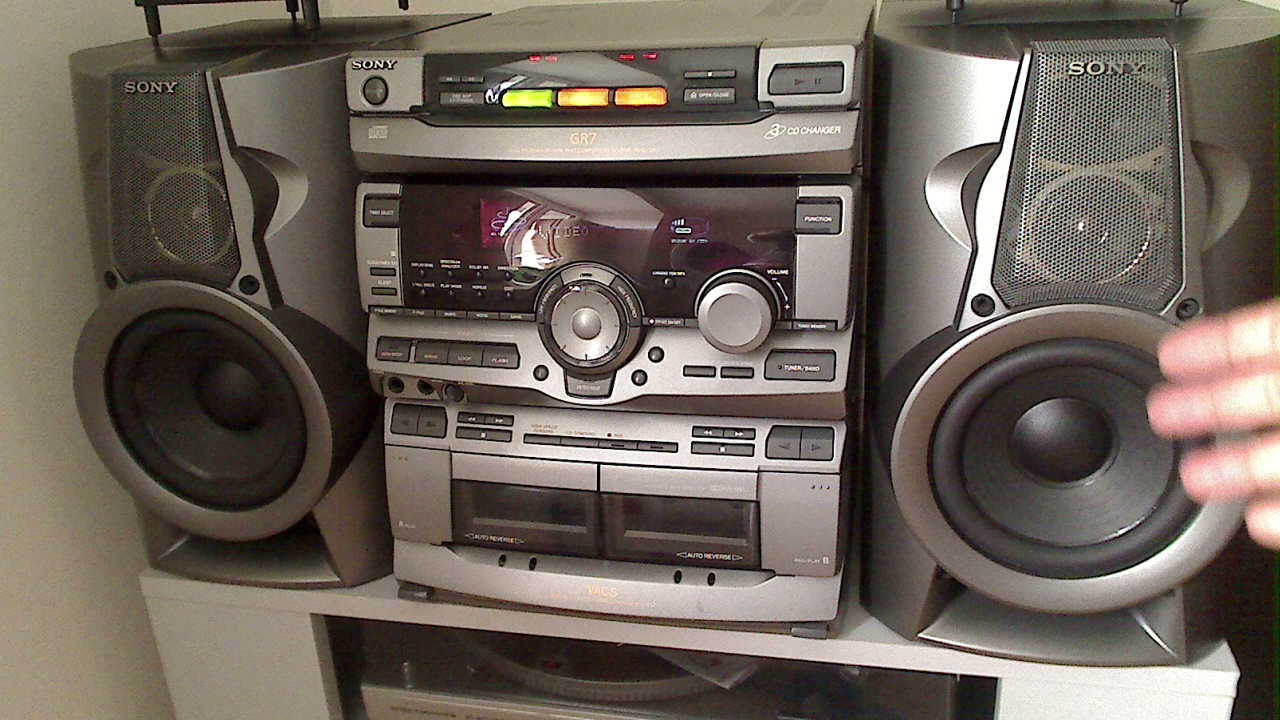 Музыкальный центр Sony MHC-GR7