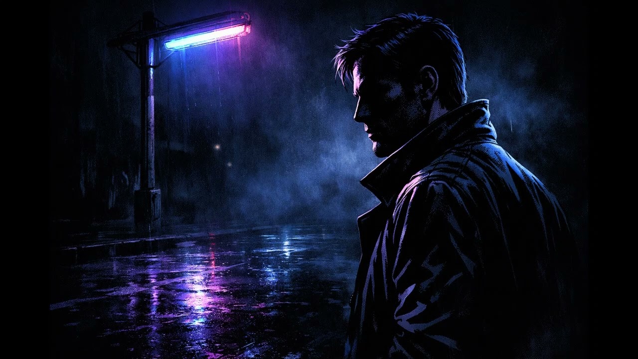 Last Glow of Midnight - Dark 80s Synth Ballad - AI Music   What If 80s Had AI