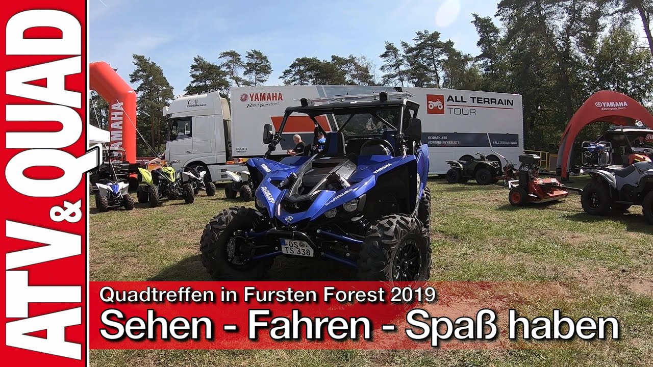 Quadtreffen in Fursten Forest 2019: Sehen - Fahren - Spa&szlig; haben