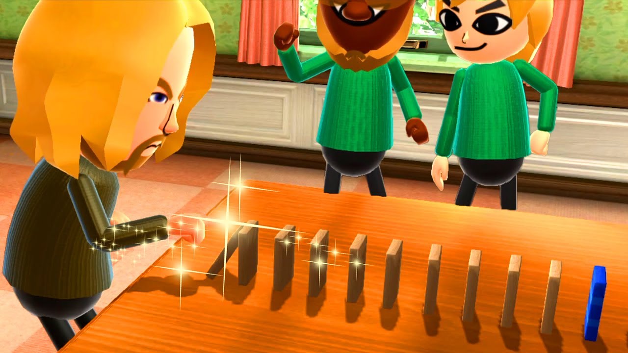 Wii Party U Minigames -  Pikachu Vs Elena Vs Joost Vs Narae (Master CPU)