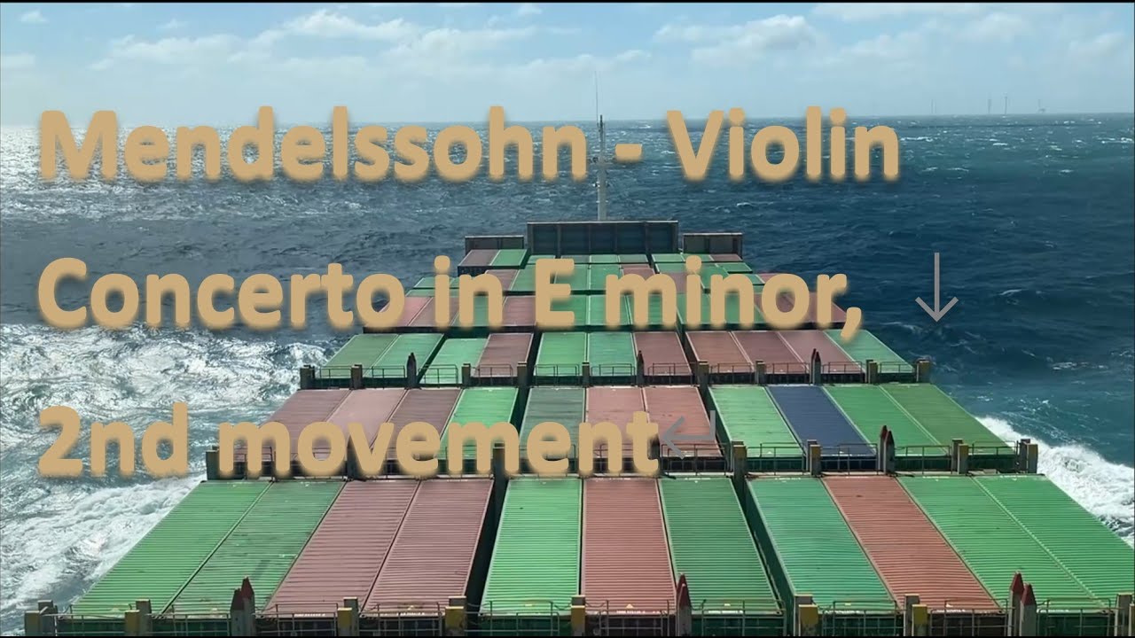 Mendelssohn - Violin Concerto in E minor, 2nd movement #sleepmusic  #workmusic #relaxing